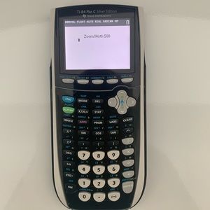 Zoom Math 500 Loaded TI-84 Plus C Silver Edition